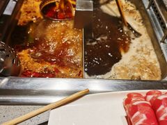 牛油麻辣锅底-海底捞火锅(南山京基百纳店)