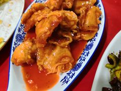锅包肉加番茄酱-夕阳红小吃(中街大悦城店)