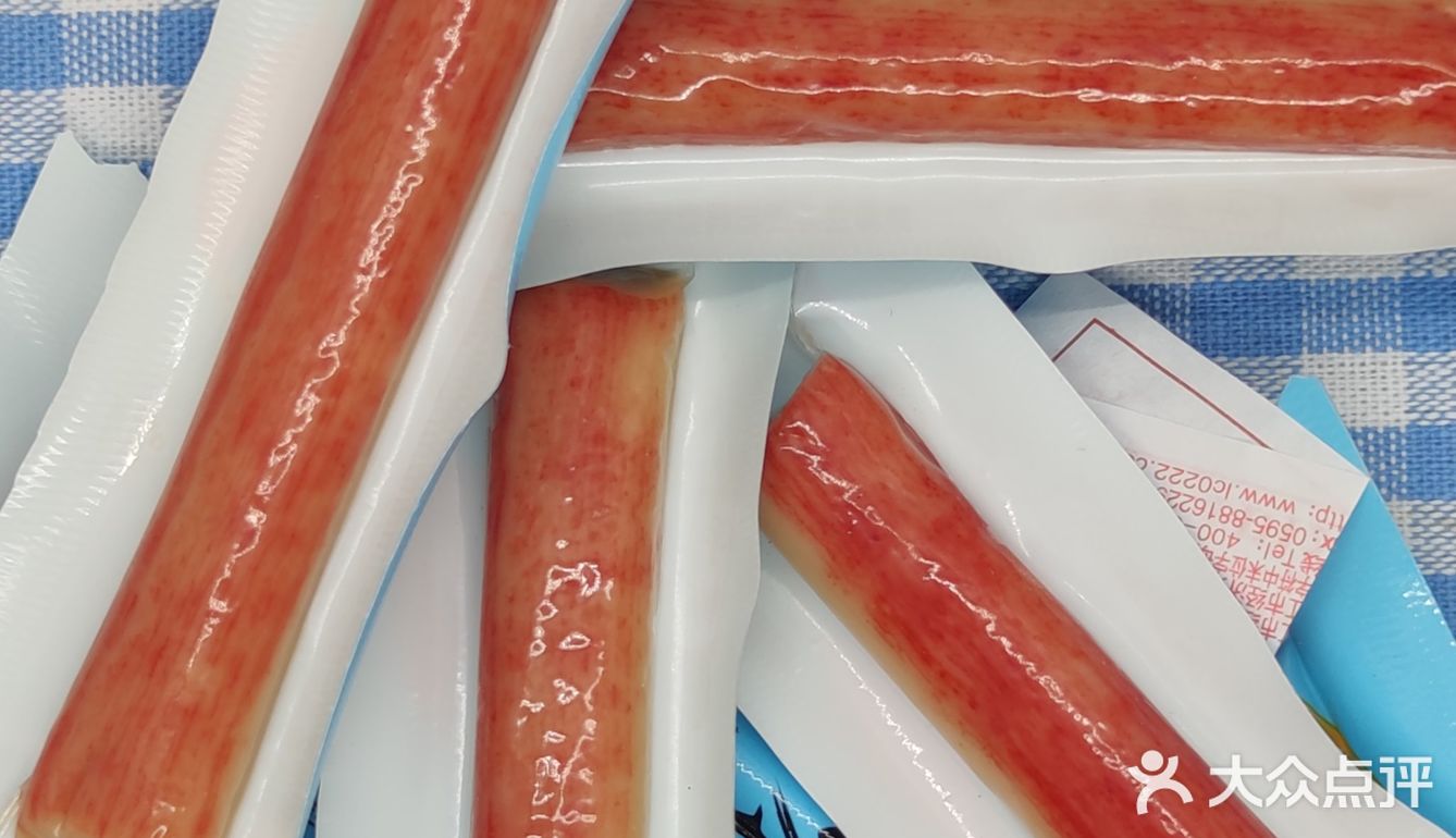 吃出了鱿鱼🦑味道的手撕蟹柳[加油]