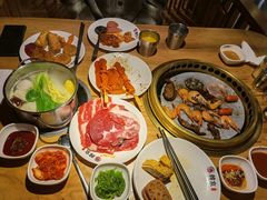 -韩京炭火烤肉自助料理(柯桥万达店)