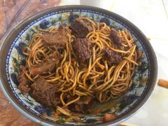 牛腩牛肚双拼热干面-牛师傅牛肉面(尚隆路店)