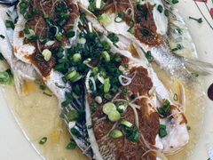 咸泥虾蒸鲚鱼-腰记饭店(龙源路店)