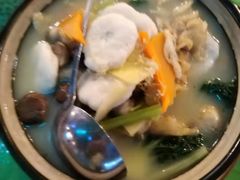 墨鱼饼花胶煲淋白菜-盛港湾海鲜食府(黄沙店)