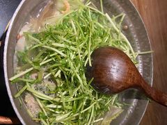 黑猪灼泉水时蔬-吃饭皇帝大土家民族菜(正大广场店)