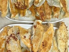 茭瓜鸡蛋素馅锅贴-三盛楼饭店(四流中路店)