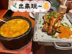 石锅鸡汤豆腐-绿茶餐厅(成都万象城店)