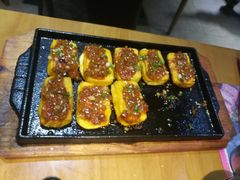 石锅豆腐-老炉家木炭烤肉(长江国际店)