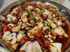 椒麻黑鱼片-金哥私房菜馆(张府园总店)