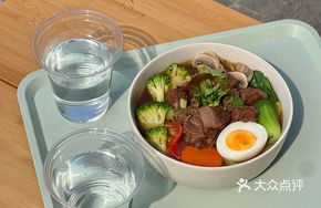 Low-Calorie Braised Beef Buckwheat Noodles