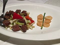 小葱炒新西兰雪花牛肉-悦海堂(金融街购物中心店)