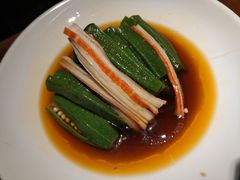 鲜汁秋葵-胖哥俩肉蟹煲(湖滨银泰in77店)