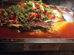 -探鱼·鲜青椒爽麻烤鱼(番禺万达店)