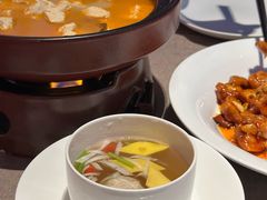 虾豆腐汤-花家怡园(四合院总店)