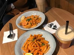 意式细面配烟熏三文鱼-Wagas沃歌斯(环贸店)