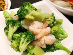 西兰花拌虾仁-小城粥道·海胆鲜虾粥(解放广场店)