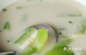 White Pigeon Fish and Loofah Soup