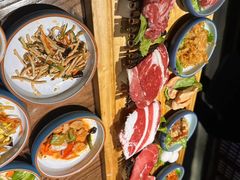 -明洞阿姨·韩式酱蟹烤肉·创意料理(三元桥店)