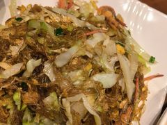 海鲜炒粉丝-蚝魁竹笼蒸生蚝 余杭店