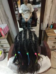 -Park Salon脏辫羽毛接发