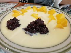 芒果豆花黑糯米-堂屋糖水店(愚园店)