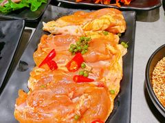 -啊美丽炭火烤肉(滑翔一店)