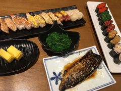 米其林级火炙玻璃虾三兄弟-吉兆手握寿司(车公庙店)
