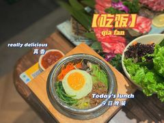 -明洞阿姨·韩式酱蟹烤肉·创意料理(三元桥店)