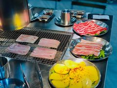 土豆片-大丘街路边烤牛肉