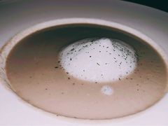 奶油蘑菇汤&nbsp;mushroom&nbsp;soup-MARU玛露音乐餐厅(大学路店)