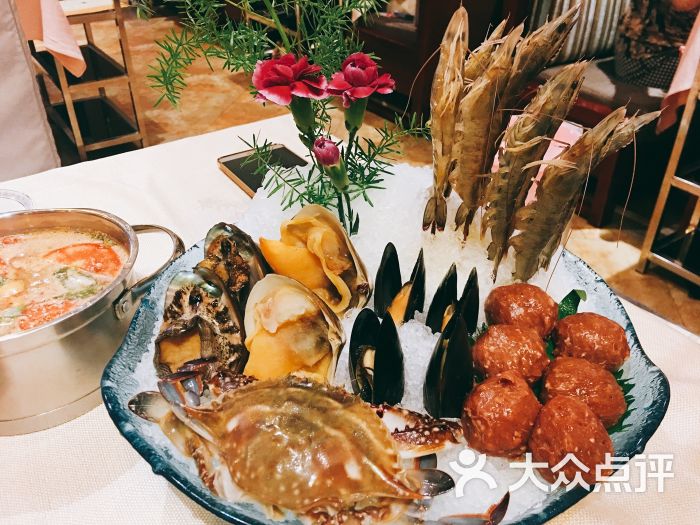 暹罗菩提风味火锅海鲜拼盘图片 - 第529张