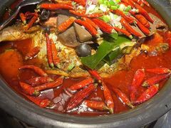-探鱼·鲜青椒爽麻烤鱼(广州欣荣广场店)