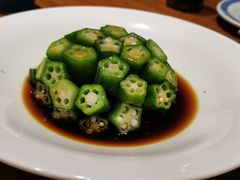 白灼秋葵-蔡家酒楼(一德街店)