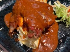 热销黑椒牛扒蛋包饭-阿飛冰室(下沙店)
