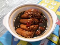 老巴子招牌鸡脖饭-蘑菇圈·云南野生菌菇炒饭·巷口食堂(悦荟店)