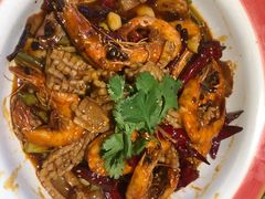 鱿鱼虾-寂寞的豆芽 蒙古原切大串(金宇店)