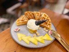 芝士芋泥夹心松饼-春风·有糖(崇宁路店)