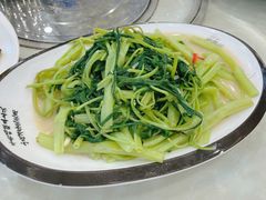 椒丝腐乳炒通菜-麦园农庄·西江河鲜