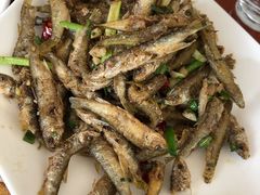 椒盐溪坑鱼-品雅轩农家乐