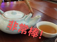 松茸茶-大佛寺高级素食自助餐厅
