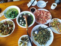 白灼虾-南蚝小贝海鲜特色餐厅(南澳岛店)
