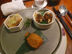 前菜三品-王府井文华东方酒店-紫膳餐厅
