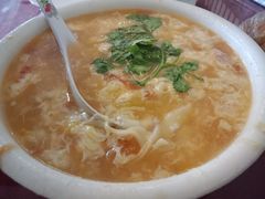 番茄手擀面汤-大眼锅贴水饺(河东店)