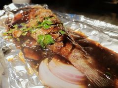 香烤鲈鱼-新白鹿餐厅(金鹰新街口店)