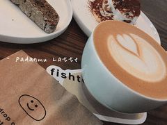 巴旦木拿铁-fishtank鱼缸咖啡(三山街店)