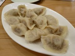 芹菜鲜肉煎饺-船歌·鱼水饺青岛菜(国贸商城店)