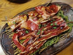 -草家酱蟹炭火烤肉店(珲春南路一店)