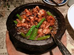 石锅杭椒牛蛙-桂满陇-十里风荷(合生汇店)