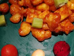 鲜果菠萝里脊-蜜桃花开·中西融合菜E&W(南长街店)