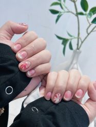 -手牵手美甲