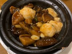 鲍汁冬菇鱼滑煲-日昌餐馆(亦庄店)